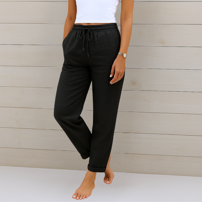 Eloria | Pantalon lin stretch