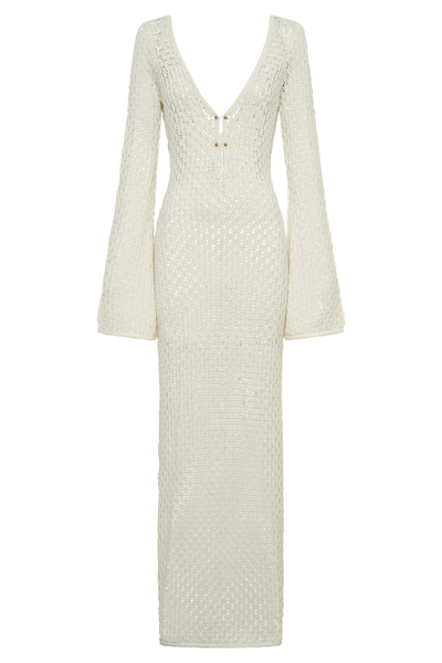 Claire | Robe blanche élégante