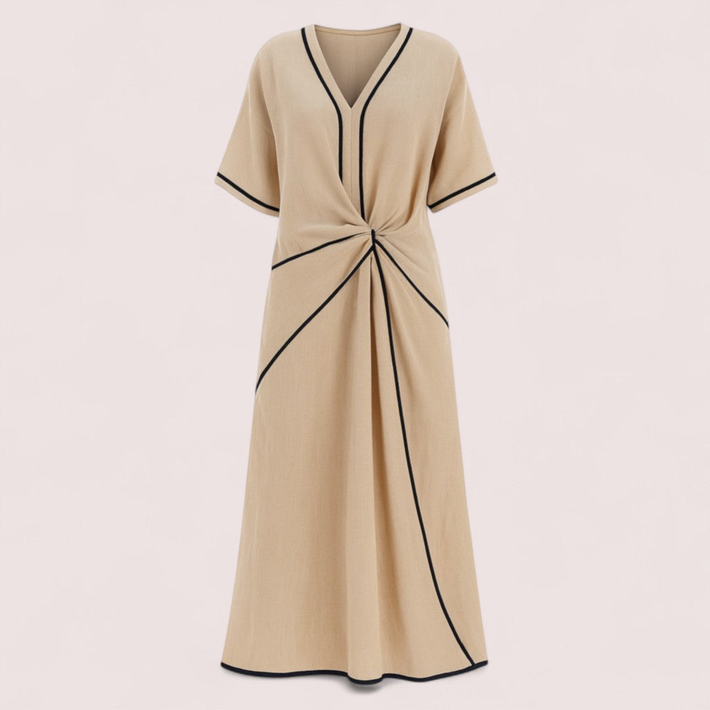 Eline | Robe rayée ample