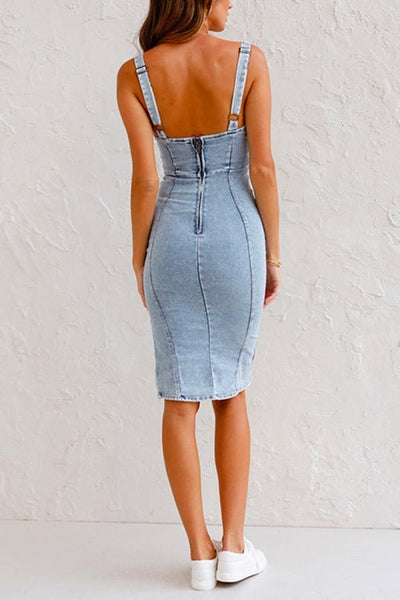 Elva – Robe en Jean