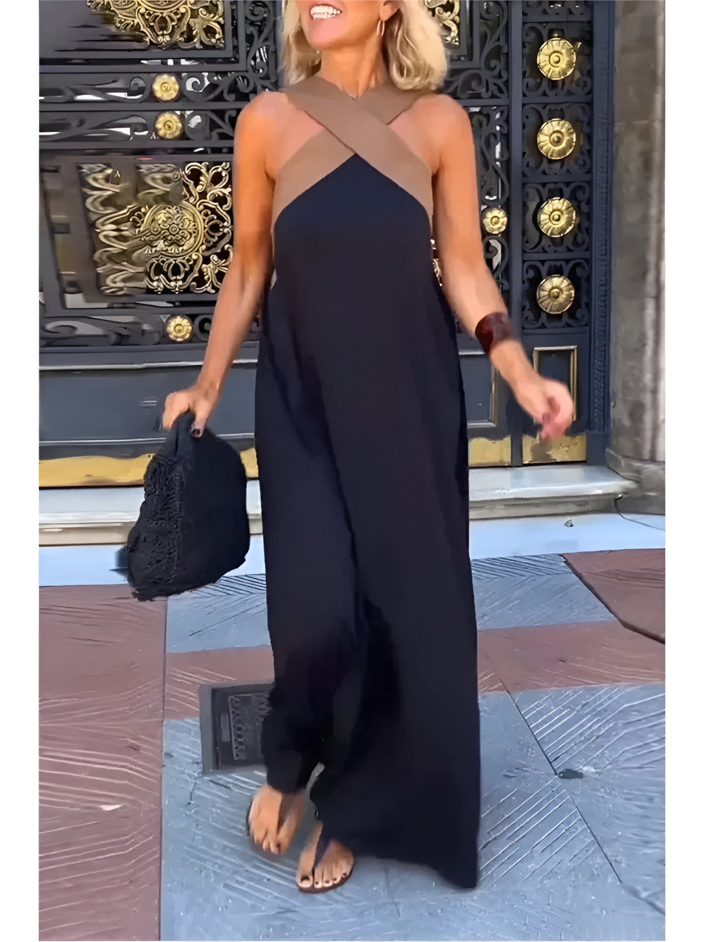 Klara | Robe portefeuille fluide